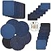 Produktbild Guenx Patches zum aufbügeln, 24 Stück Patch Sticker, Aufbügelflicken Bügelflicken Denim Patches Jeans Reparatursatz für Kleidung Reparatur Jeans, DIY Taschen