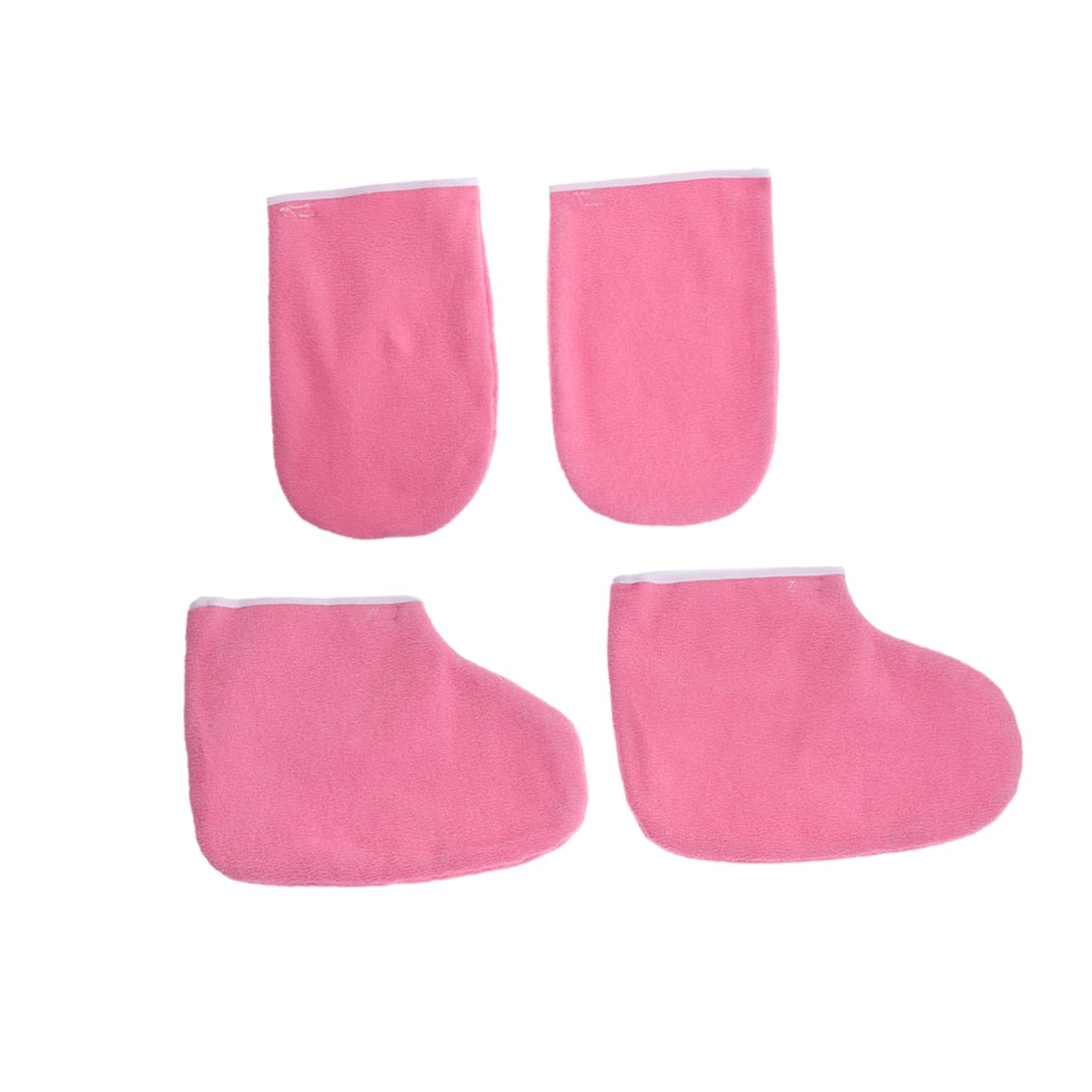 SOESFOUFU Paraffin Bath Liners Gloves Heat Preservation Gloves Cloth Mitts for Beauty Care