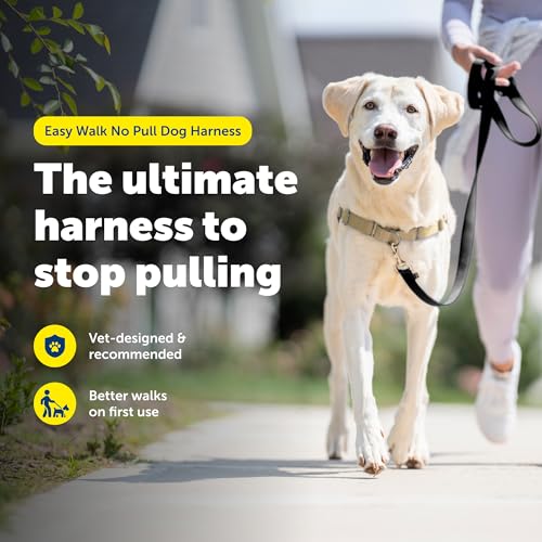 PetSafe Easy Walk No-Pull Dog Harness - Ultimate Harness to Help Stop Pulling - Pull-Free Walks - Take Control & Teach Better Leash Manners - Patented Martingale Loop Design - Fawn, Large by PetSafe - Image 2