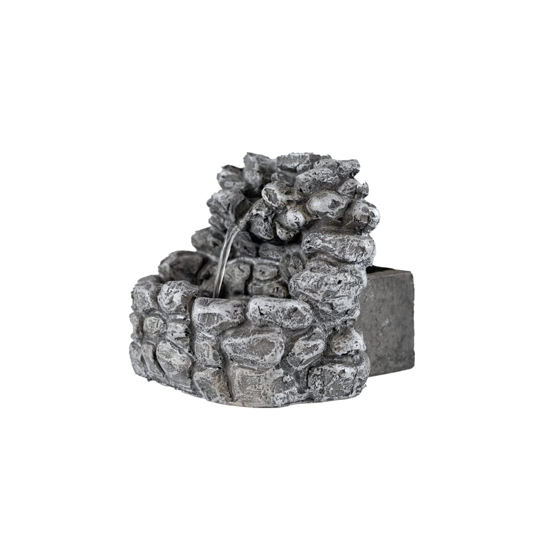 Holyhome Krippenbrunnen aus Harz 15 x 15 x 10 cm (5,90 x 5,90 x 3,93 Zoll) Massi-Effekt