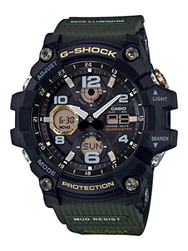 Casio Men's 'G-SHOCK' Quartz Resin Casual Watch, Color Black (Model: GWG-100-1A3CR)