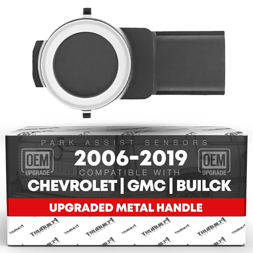 Rear Parking Sensor, 1-pk - Compatible with 2007-2018 Chevrolet GMC Avalanche Silverado Tahoe Yukon; Cadillac Escalade; Buick Enclave Lucerne - Reverse Parking Assist Sensor - OEM 15239247, 684-079