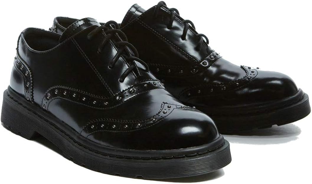Motivi : Stringate all'Inglese con Borchie Nero 38 (Italian Size) :  Amazon.it: Scarpe e borse