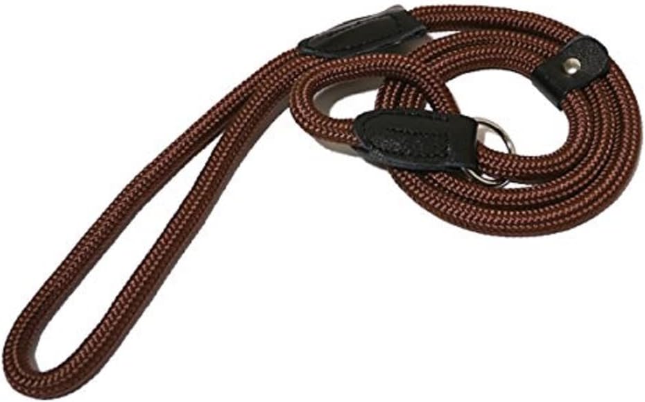 Rosewood Rope Twist Slip Lead, Brown