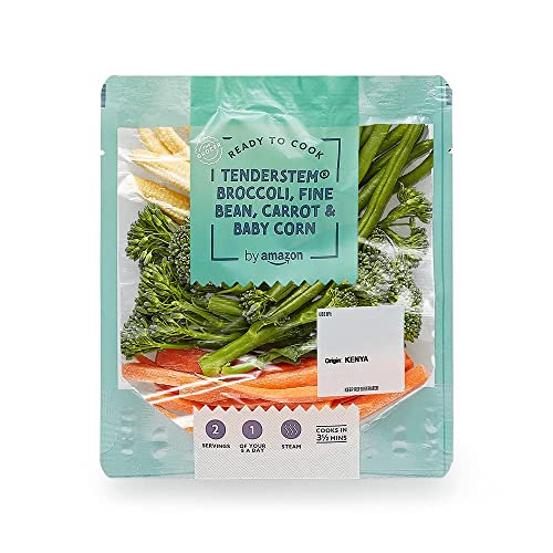 Reduced Shelf Life by Amazon Tenderstem Broccoli Babycorn Carrots & Beans 160g