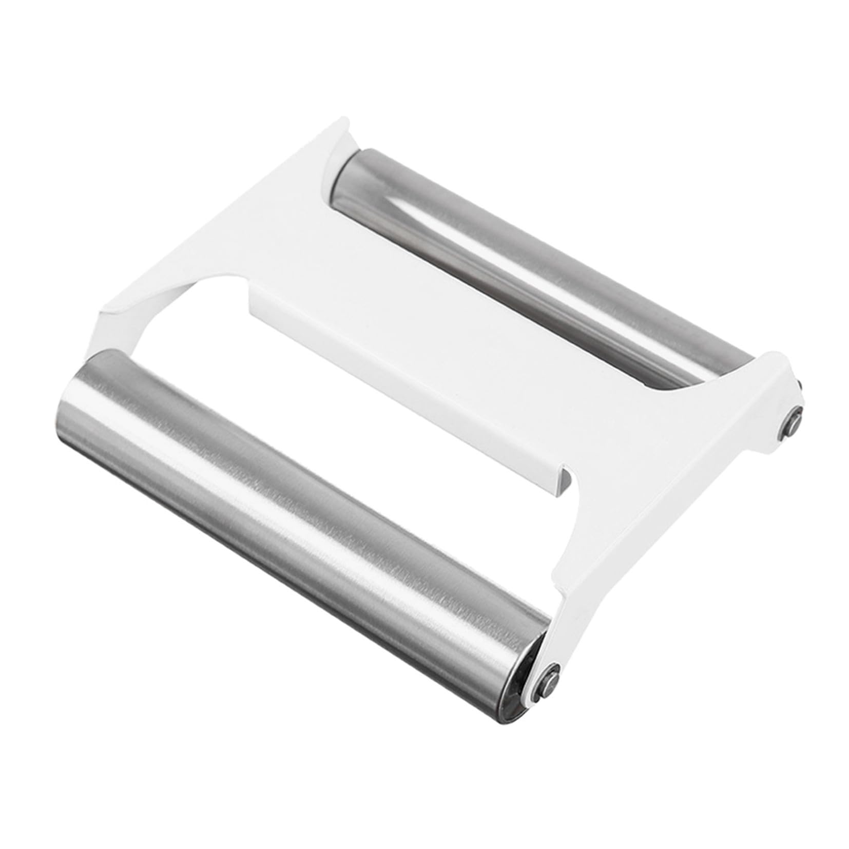 jojofuny Rodillo de Masa de Acero Inoxidable para Repostería Resistencia a Roturas y Diseño Ergonómico, Adecuado para Panaderías y Procesamiento de Pasteles