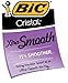 BIC Cristal Xtra Smooth Red Ballpoint Pens, Medium Point (1.0mm), 12-Count Pack, Extra Smooth and Reliable Ballpoint Pens