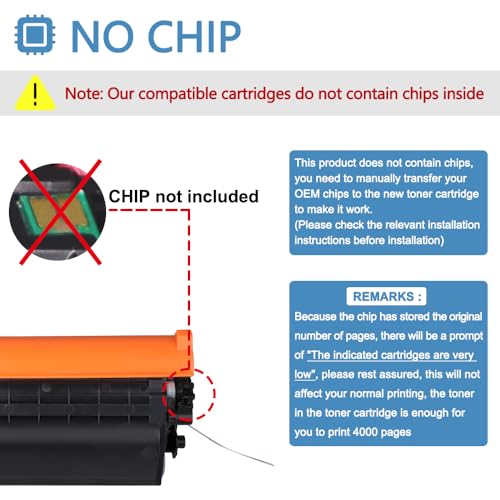 MxVol 138A Black Compatible Toner Cartridge Replacement for HP 138A W1380A 138X 4,000 Pages for Laserjet Pro 3001 3001dwe 3001dw MFP 3101 3101fdwe 3101fdw Printers Toner - (High Yield 1-Pack) No Chip