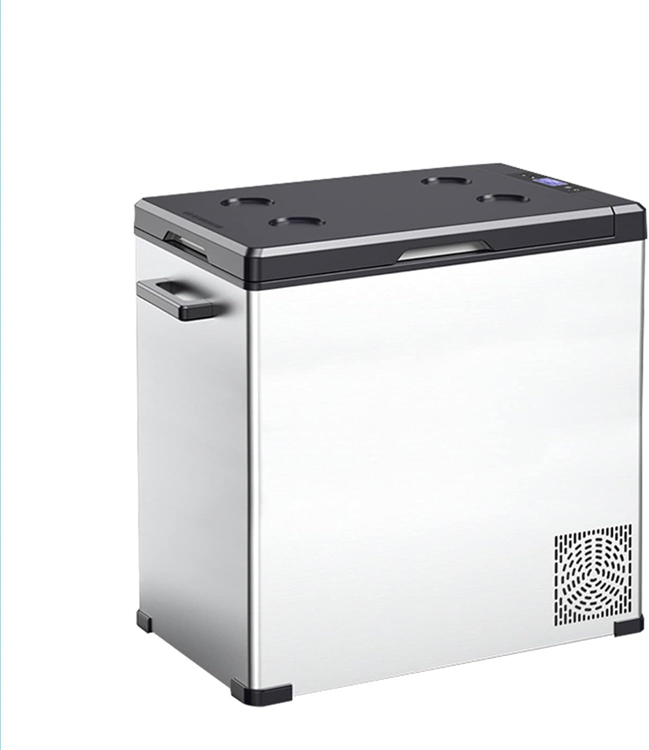 WRQzxcv Portable Freezer 12 Volt Car Refrigerator 15L-75L Mini Compressor Cooler for RV Boat Camping Travel Fishing Outdoor — V DC and V AC,75L