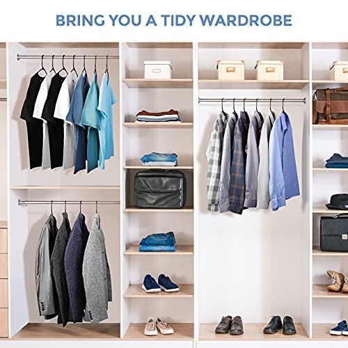 House Day Black Plastic Hangers 10 Pack, Heavy Duty Clothes Hanger Plastic, Durable Plastic Shirt Hangers Coat Hangers For Closet, Adult Hangers For Everyday Standard Use Laundry Hanger Closet Hangers #TOP1