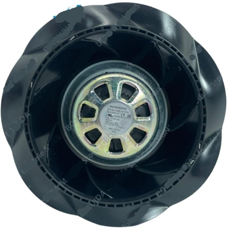 R3G190-RC05-03 ventilateur centrifuge ec 230v 83w pour purification air