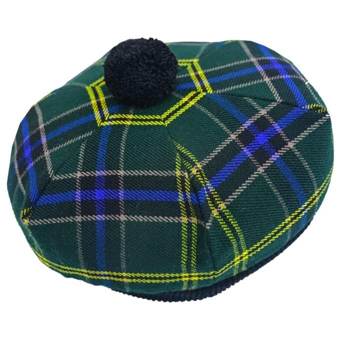 TRAD NYC Scottish Kilt Tam O' Shanter Acrylic Wool Tammy Hat One Size Various Tartans (US Army)