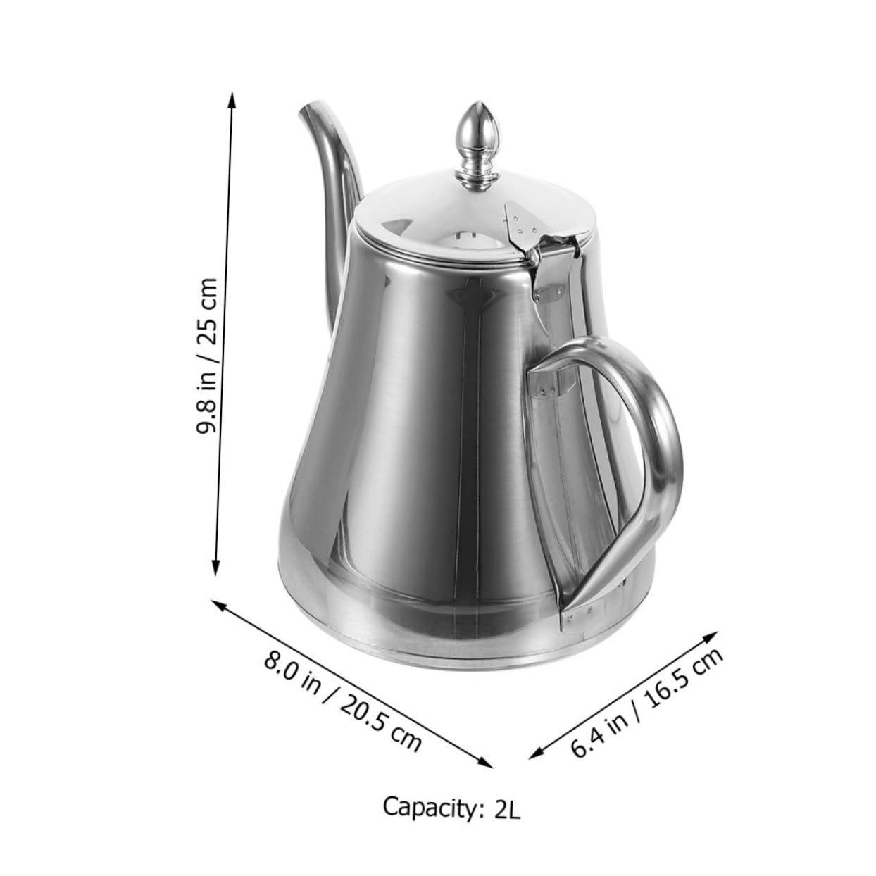 Alipis 2piezas Inoxidable Con Infusor Extraíble Hervidor Para y Bolsas De Para y De Infusiones