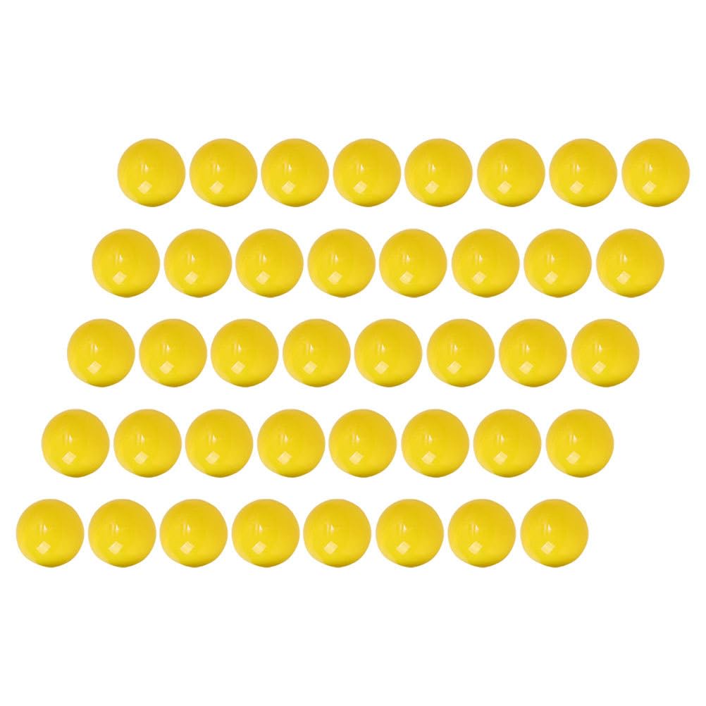 Alipis 50pcs Fillable, Vending Machine Ball Bauble Sphere 5CM Plastic Openable Twisted Balls Sphere Grab Gumball Claw Machines Balls Prizes Containers Yellow