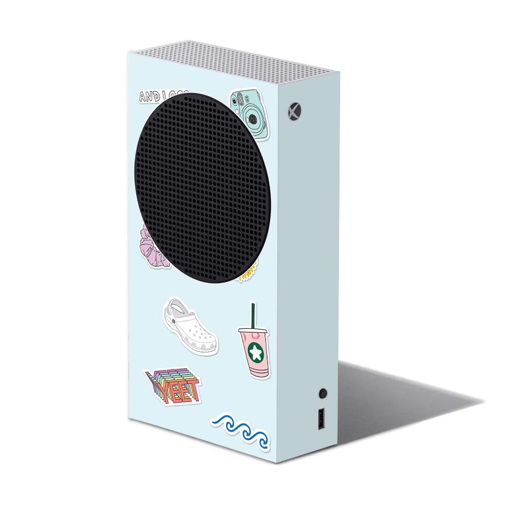 MightySkins Skin Compatible with Xbox Series S - VSCO Girl | Protective, Durable, and Unique Vinyl Decal wrap Cover | Easy to Apply, Remove, and