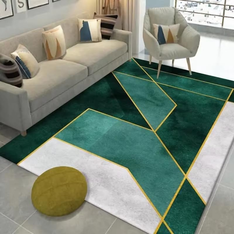 Tapis lavable en machine pour une chambre ou un bureau chic et moderne