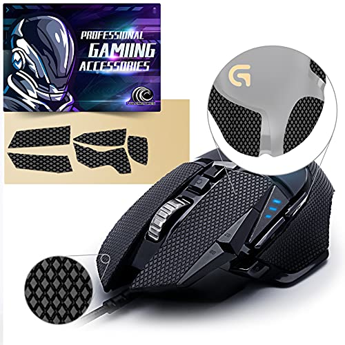 TALONGAMES Mouse Anti Slip Grip Tape for Logitech G502 Wired / G502 Wireless Gaming Mouse,Palm Sweat Absorption,Thin 0.5mm,Cut to Fit,Easy to Apply,Mouse Skins