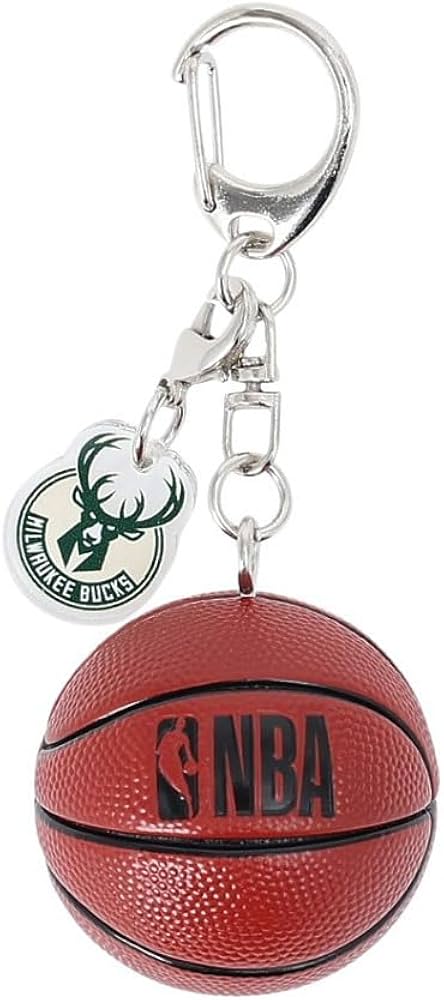 Amazon | エヌビーエー（NBA） ボールキーホルダー