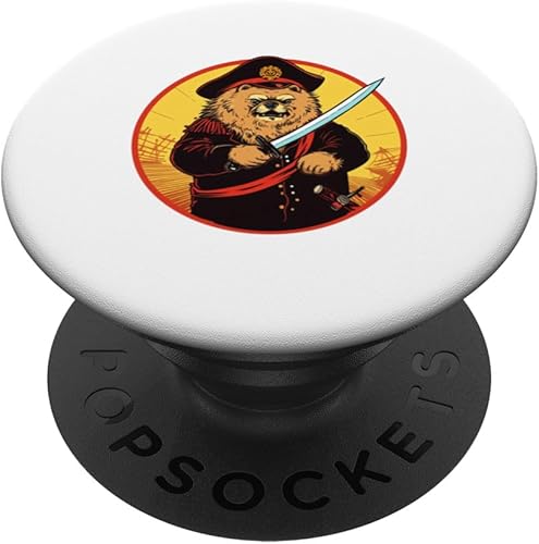 Chow Chow Pirate Funny Dog Captain PopSockets Standard PopGrip
