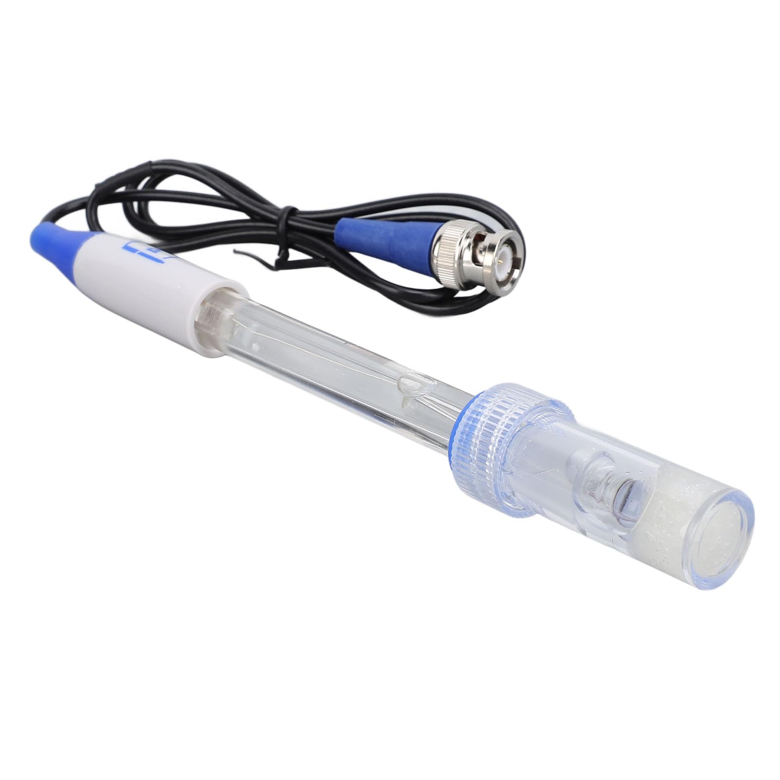 Electrodo de pH 0-14, Sonda BNC, Respuesta Rápida para Laboratorio