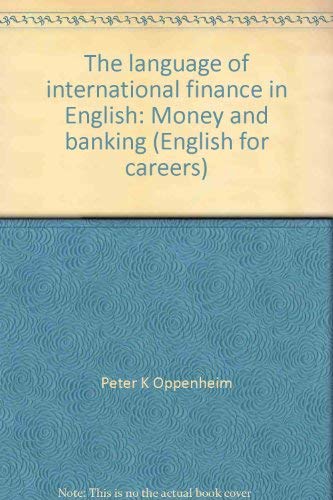 The Language of international finance in English