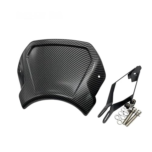 �f�B�X�N�u���[�L�p�b�h �ɓK������XSR700 2016-2022�p �ɓK������XSR 700 �I�[�g�o�C�p�t�����g�v���[�g ���B���e�[�W �E�B���h�X�N���[�� �E�B���h�V�[���h�f�t���N�^�[(Carbon)