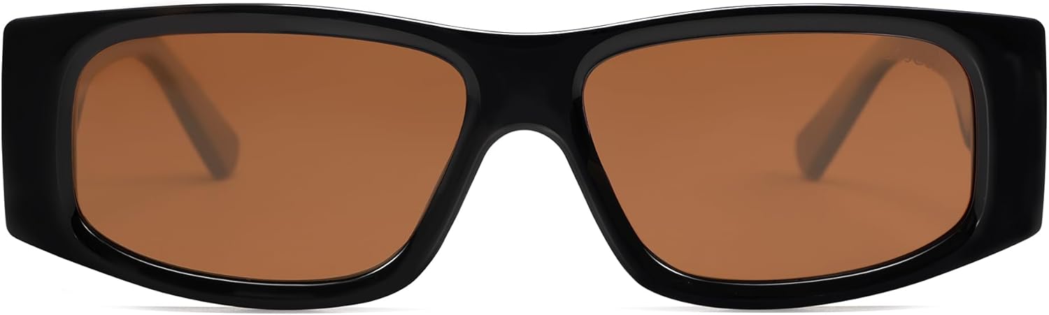 SOJOS Trendy Y2K Rectangle Polarized Sunglasses for Women Men Fashion Designer Rave Sunglasses SJ2228 - Image 2