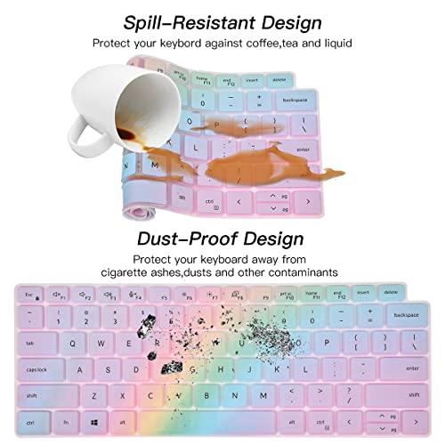 Protector de Teclado para Dell Latitude 13.3" Rainbow miniatura 6