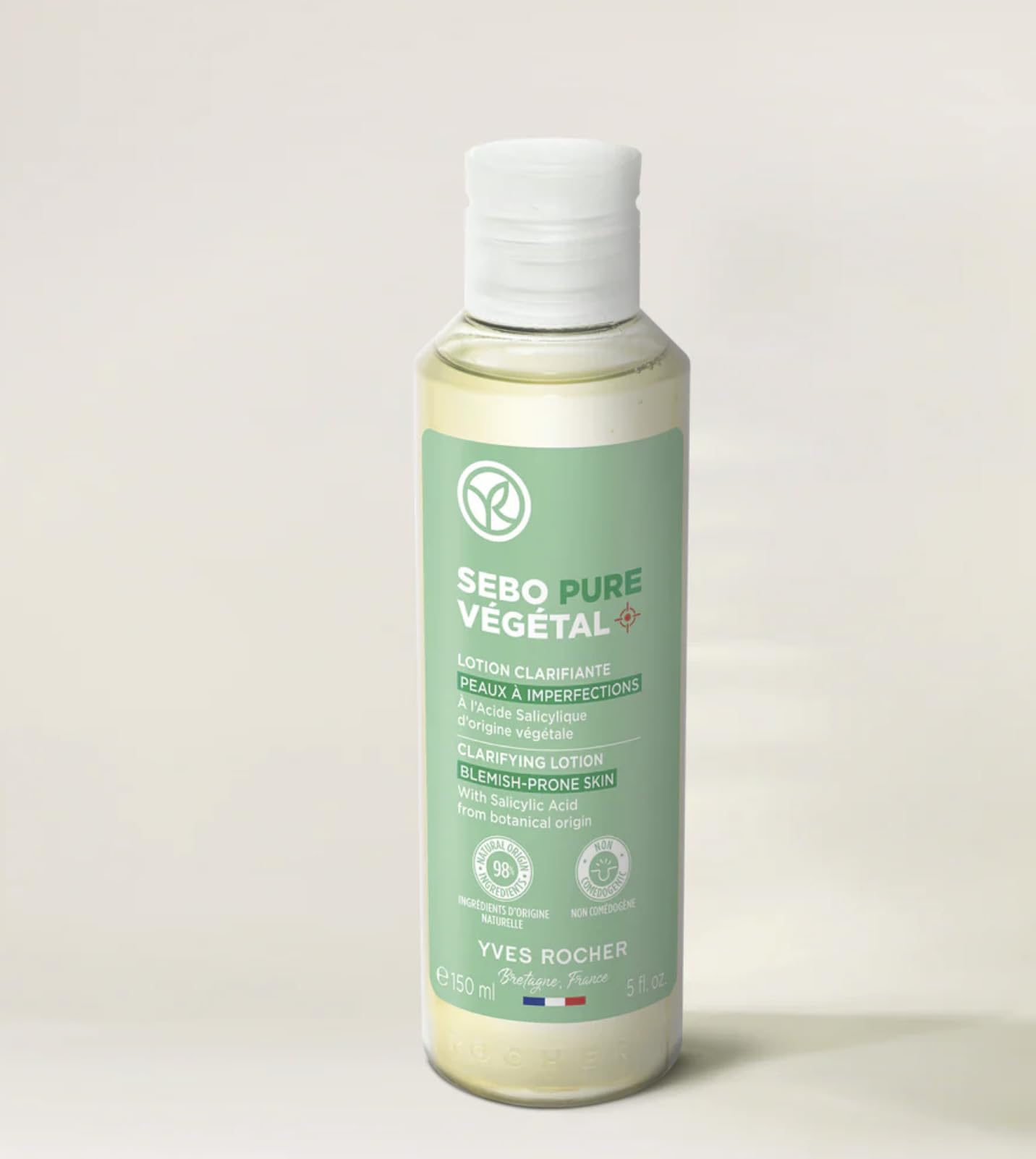 Amazon.com: Yves Rocher Sebo Pure Vegetal Clarifying Lotion