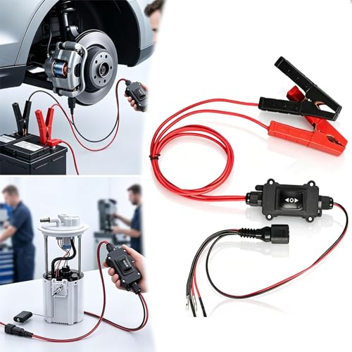 Universal Car Motor Diagnostic Tool, EPB Emergency Release & Reset Tool for Brake Pad Replacement, One-Button Operation with Heavy-Duty Clips, No Scanner Required, for All Cars Trucks
