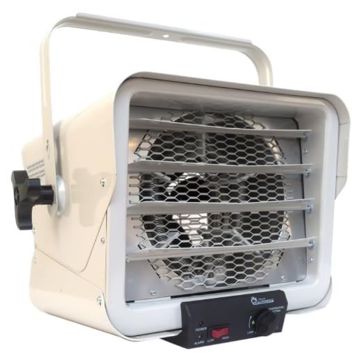 Dr. Heater DR966 240-volt Hardwired Shop Garage Commercial Heater, 3000-watt/6000-watt (Renewed)