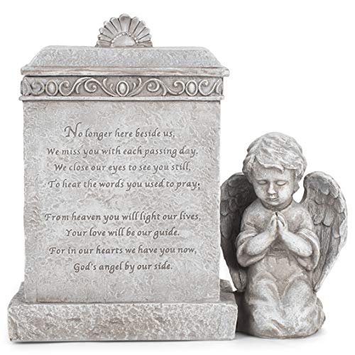 Roman 12445 Memorial Box Cherubín, 9 pulgadas de altura