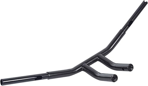 Miniatura 7 de Barra de arrastre para manillar en T de 10 pulgadas, 1-4 pulgadas, compatible con Harley 96-17 Sportster Dyna Softail (cromado)