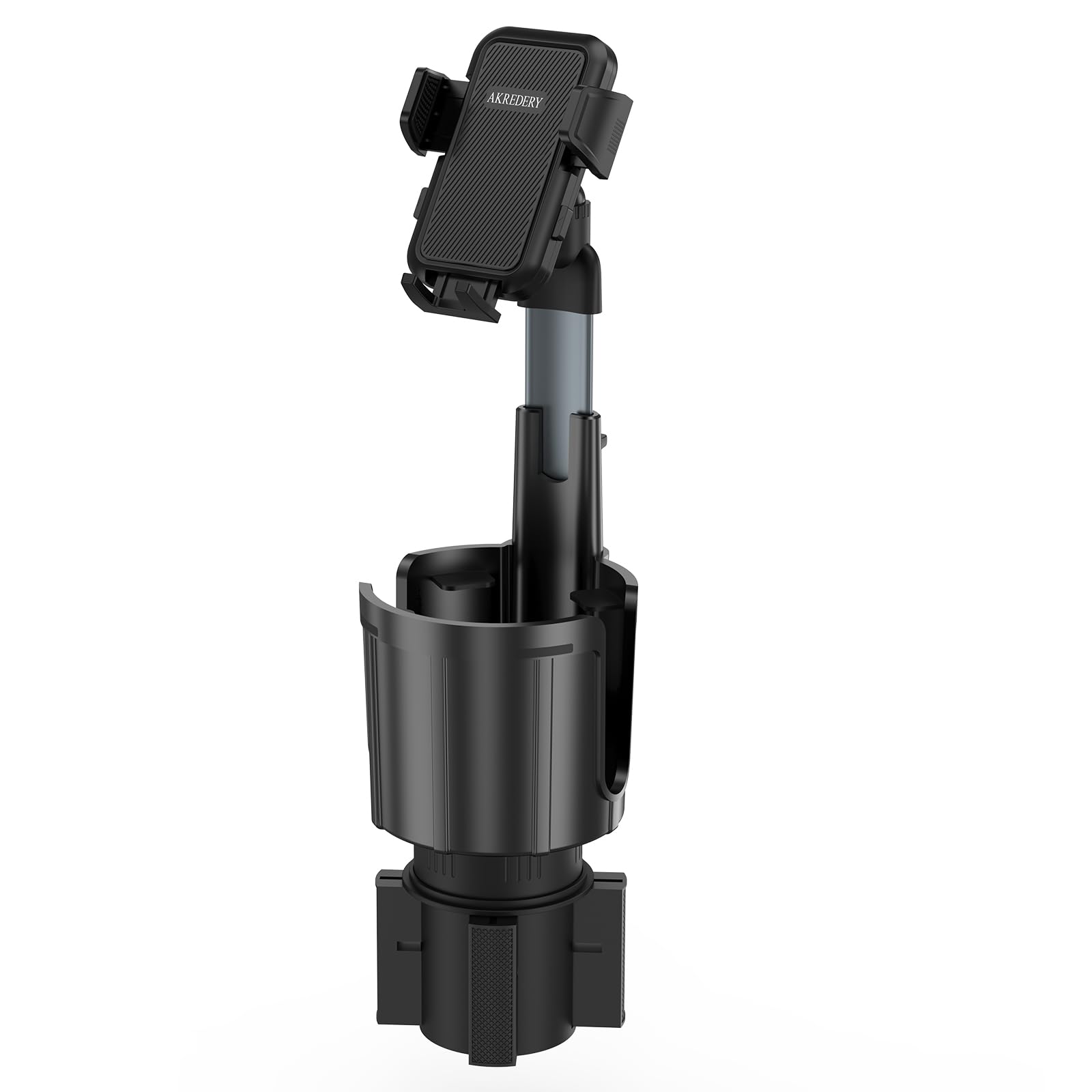 Car Phone Mount with Cup Holder Expander - Upgraded Anti-Shake 2-in-1 Cup Phone Holder for SUVS Trucks with
