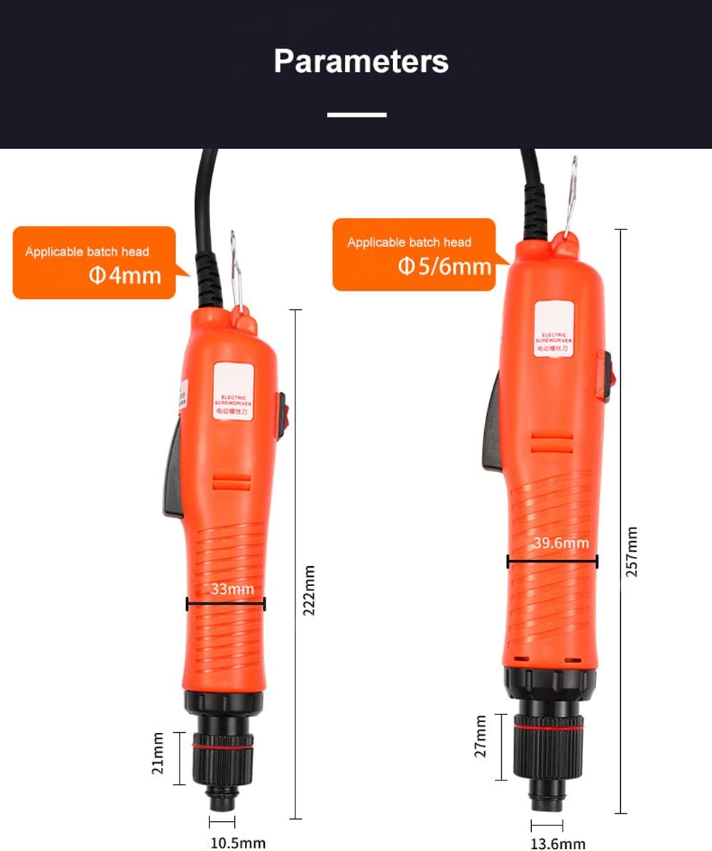 Electric Screwdriver Set Automatic Screw Driver Drill Tool Torque Adjustable Stepless Speed Regulation (4mm)