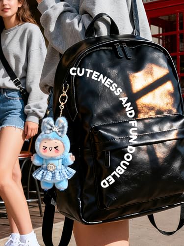 Image of Clothes for LABUBU 6.7inch (17cm) Doll, Cute Outfit Small Dress and Hairpin, Dress Up, Accessories (No Doll) (Blue)