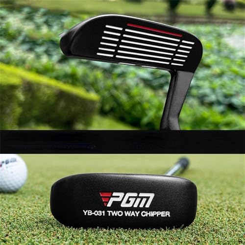 Ambidestro Golf Chipper Club per gli uomini Donne, ferro da gioco corto ad alto perdono con albero in acciaio inossidabile e impugnatura in gomma anti-vibrazione, facile uso Aiuto di allenamento per i