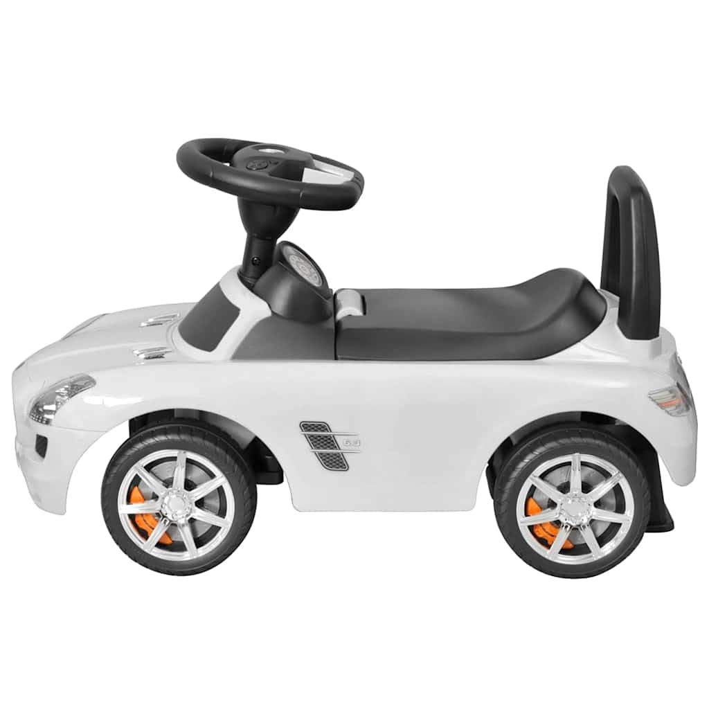 Generisch Tretauto für Kinder Weiß 3,3 kg Kunststoff 66,2 x 28,7 x 38,4 cm
