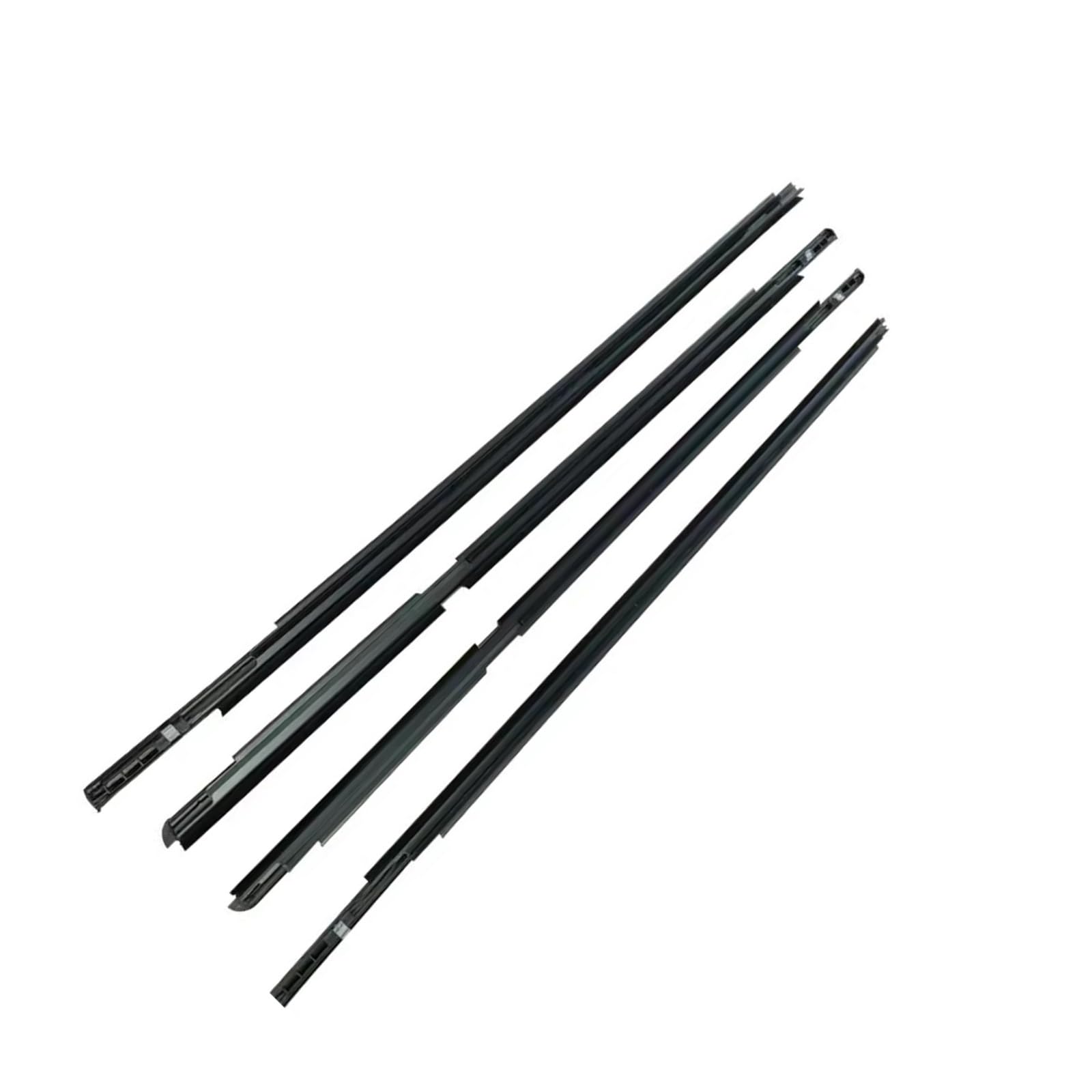Front Rear Side Window Glass Rubber Sealing Strips Weatherstrip For Toyota For Yaris Hatchback 2006-2013 (4 Doors) ATGCBCAUF