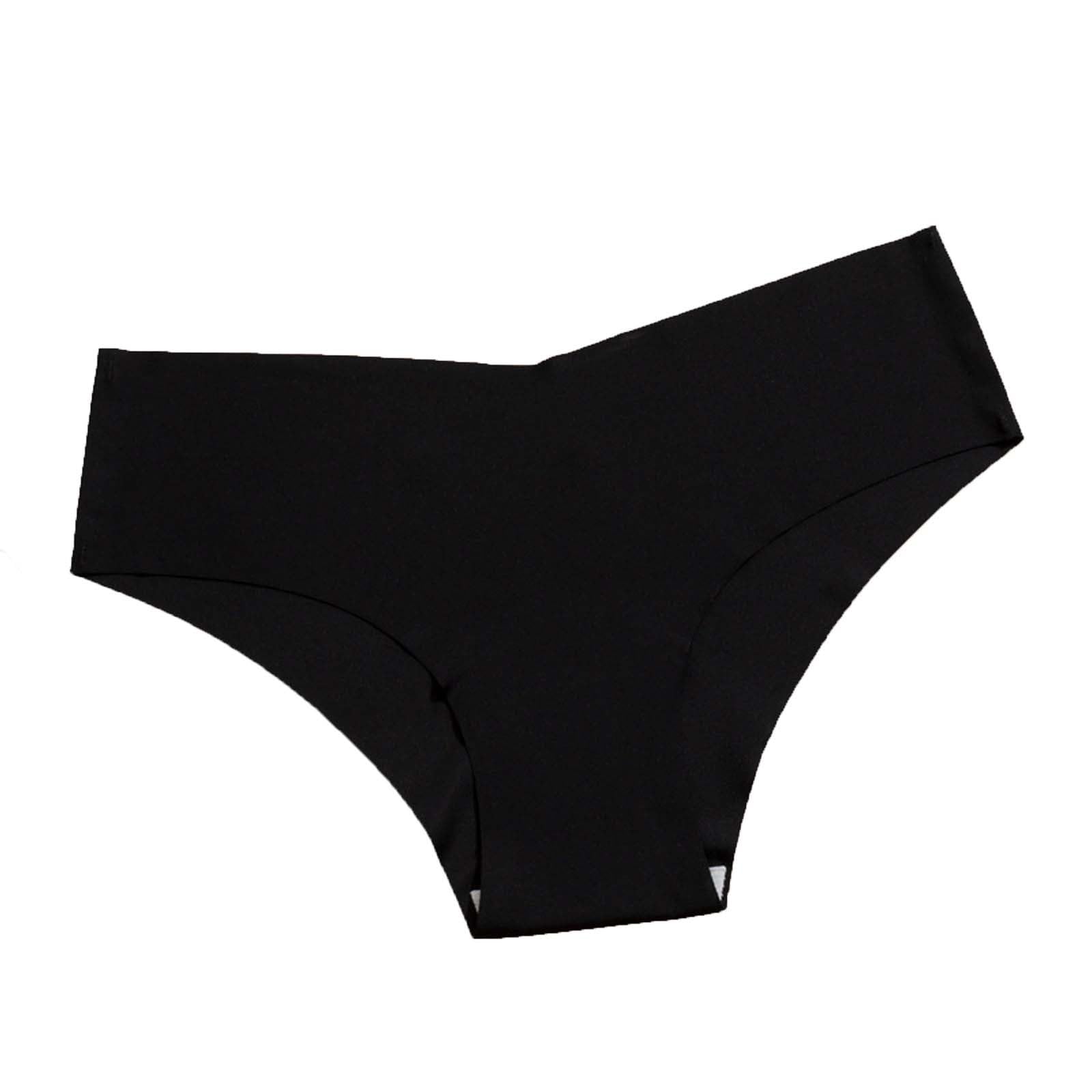 Cotton Panties for Women Low Waist Seamless Moisture Wicking Breathable Panties Soft Comfy Stretch Briefs Underwear