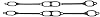 Quicksilver 33395 Exhaust Manifold Gasket for Select V8 MerCruiser Sterndrives and Inboard Engines by GM