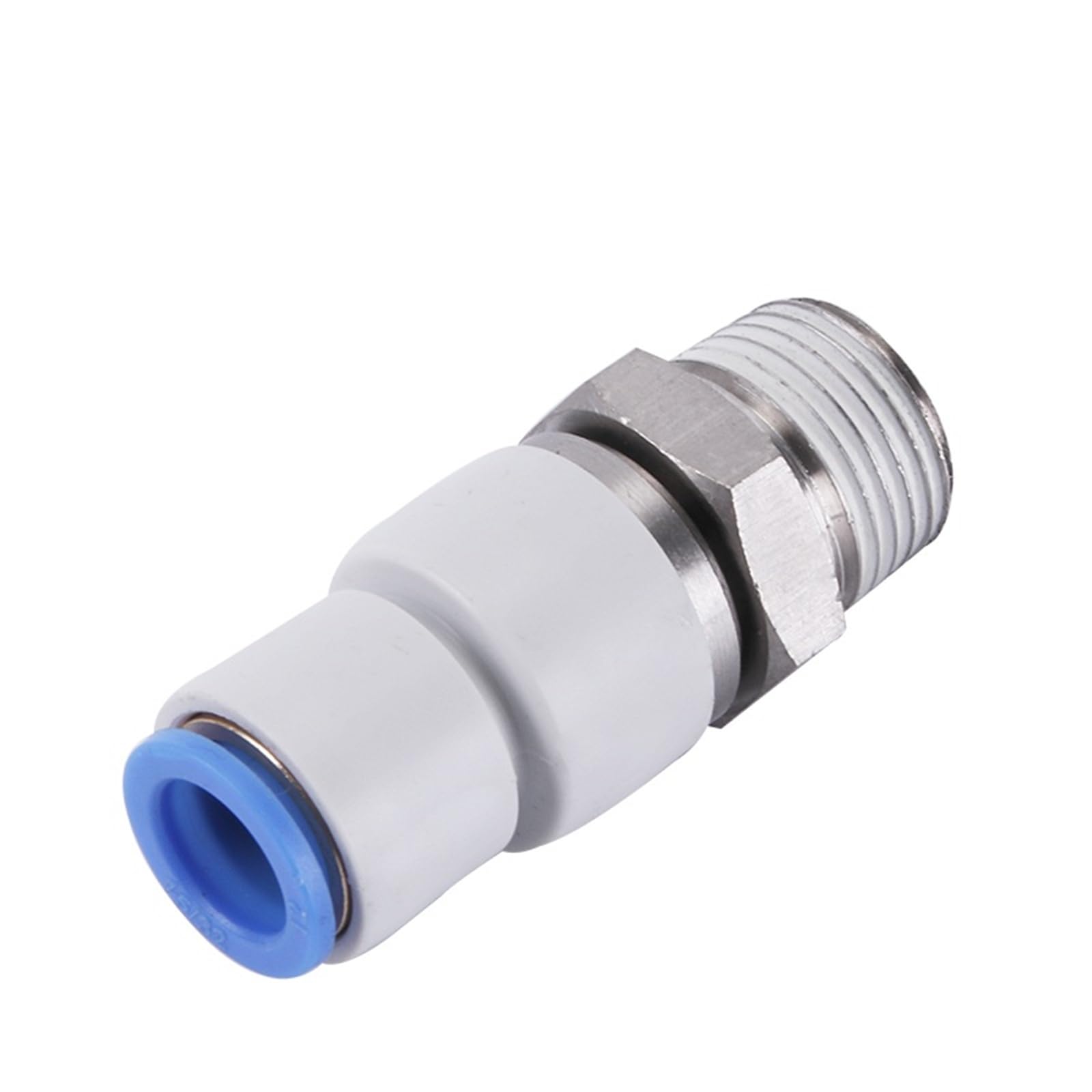 Air Pneumatic Swivel Fitting Joint Quick KSH08-02S Male Straight/Elbow Pushlock Tube Connector KSL06-01S 1Pcs(04-M6,KSL Elbow)