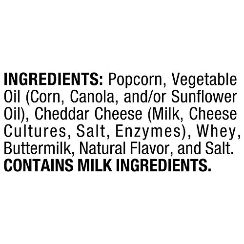 Smartfood Popcorn, White Cheddar, 0.625 bags (10 Pack)