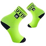 LEAKDRY Waterproof Socks,Breathable,Lightweight,Ankle Socks,Hiking,Running,Fishing,Unisex (US, Alpha, Medium, Regular, Regular, Bamboo/Green)