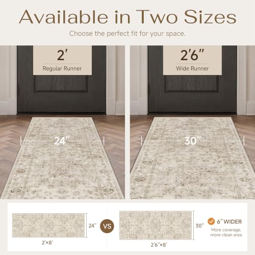 WondRg 2 Piece Beige Neutral Kitchen Rug Set — view 3