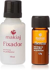 Henna Sobran Cast Medio 1, 5G + Fix 10Ml, Makiaj