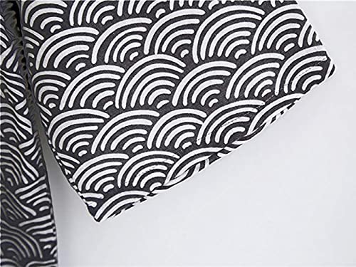 Women Men Pajamas Cotton Dressing Gowns Kimono Robe Wrap Yukata Nightwear 5