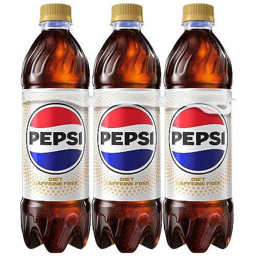 Image of Diet Pepsi, Caffeine Free, 16.9 ounce Bottles, 6 Count