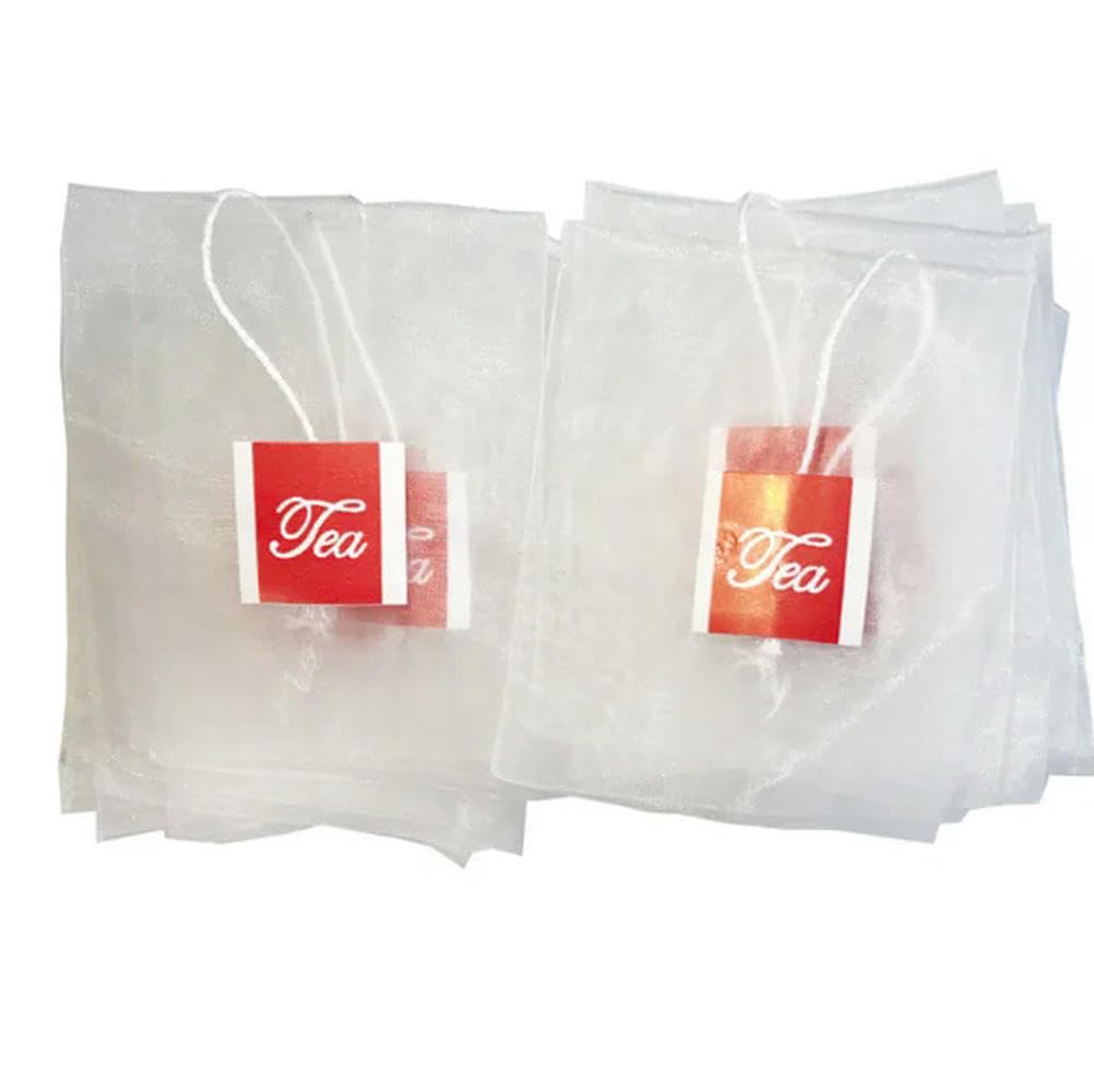 Bolsa de té vacía de Nailon, Infusor de té, colador de té Nuevo, tamaño de Bolsas de té 6,5 * 8cm