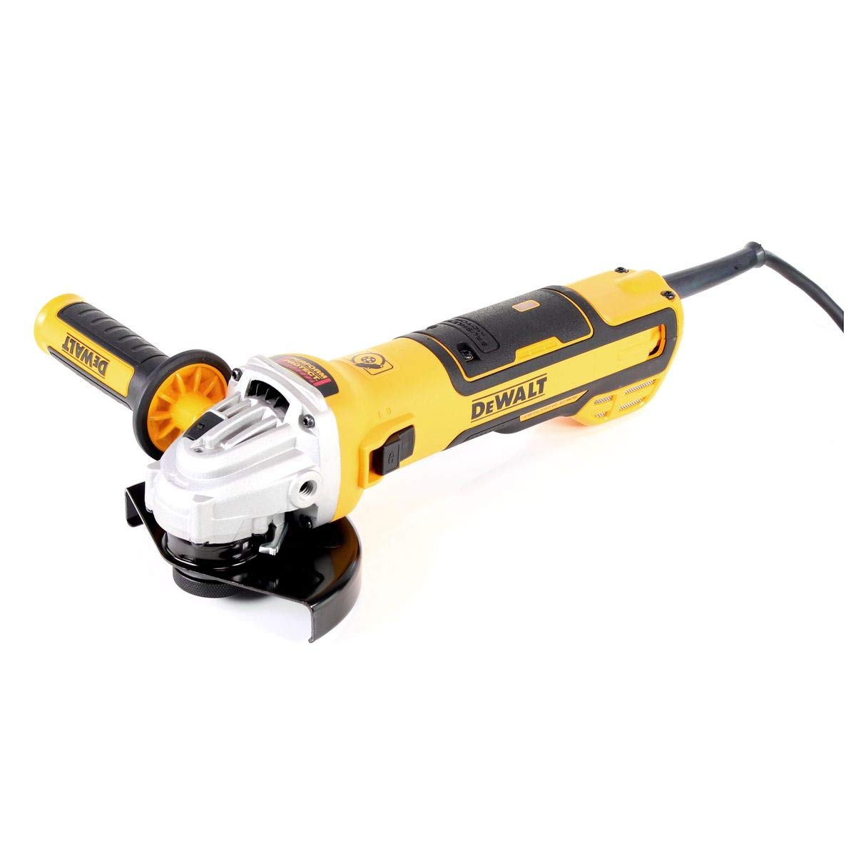 Dewalt DWE4347-QS Amoladora de ángulo eléctrica 125 mm 1700 W BL, Negro y Amarillo, Size